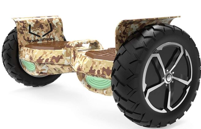 This is an image of Hoverboard in military theme by swagtron