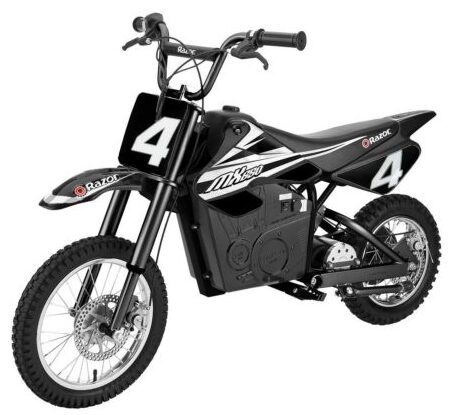 This is an image of Electric Dirt Rocket Motor Bike for Kids 12+, Black
