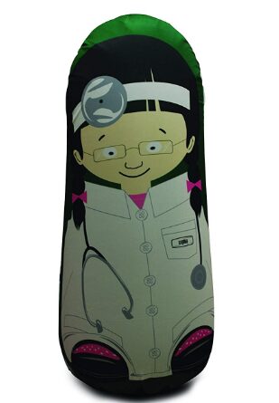 This is an image of Eco-Bonk Inflatable & Machine Washable Bop Bag Toy