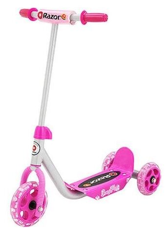 This is an image of Razor Jr. Lil' Kick Scooter, Pink Colour