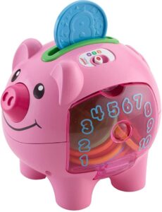 this is an image of a fisher price piggy bank