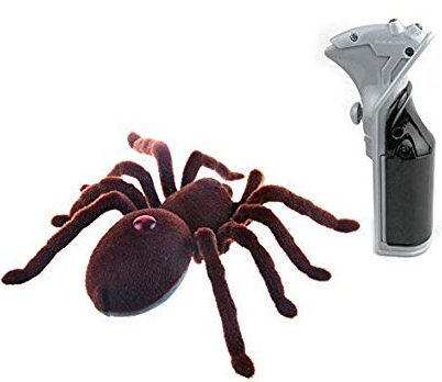 This is an image of Toys For Kids Remote Control Spider Prank Toys-Halloween Gifts Christmas Gift for Trick
