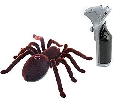 This is an image of Toys For Kids Remote Control Spider Prank Toys-Halloween Gifts Christmas Gift for Trick