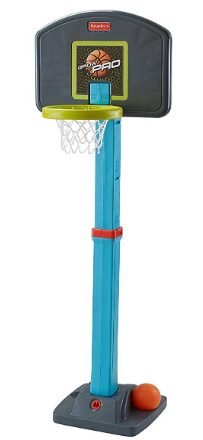 This is an image of basketball hoop by Fisher-Price