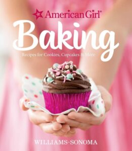 this is an image of the american girl baking book