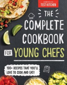 this is an image of the complete cookbook for young chefs