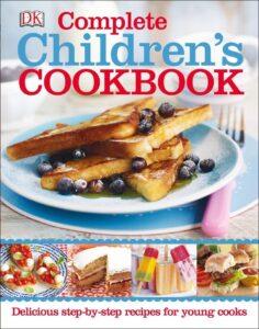 this is an image of the DK complete childrens cookbook