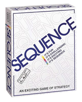 This is an image of a sequence board game for the whole family. 