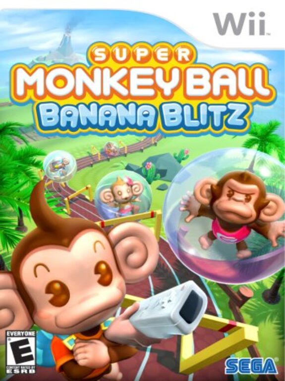 this is an image of the super monkey ball game for wii 