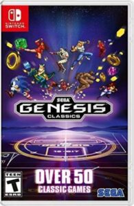 this is an image of a nintendo switch game sega genesis