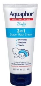 this is an image of baby's aquaphor diaper rash cream