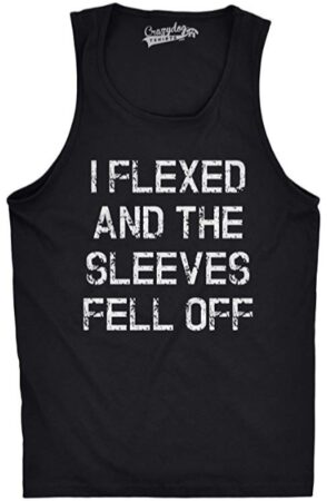 This is an image of brother's the sleeves fell workout shirt in black color