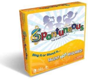 this is an image of spontuneous the board game