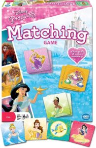 this is an image of a disney princess matching game
