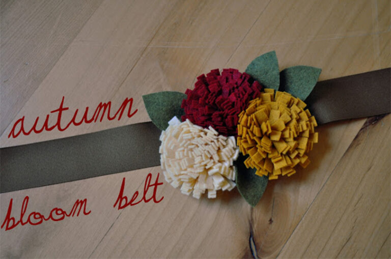 Autumn Bloom Belt