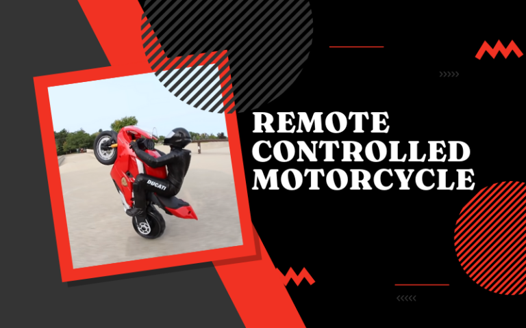 Remote Controlled Motorcycle