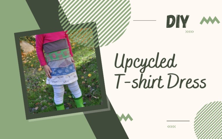 Upcycled T-shirt Dress