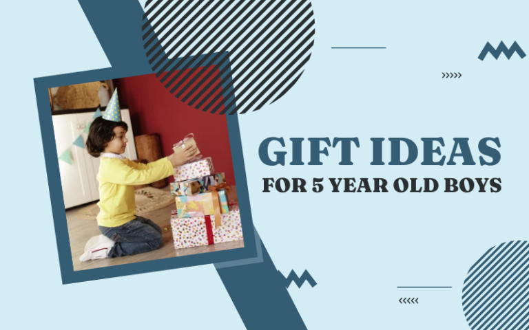 gift ideas for 5 years old boys