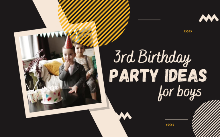 3rd Birthday Party Ideas for Boys