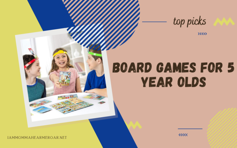 Best Board Games for 5 Year Olds