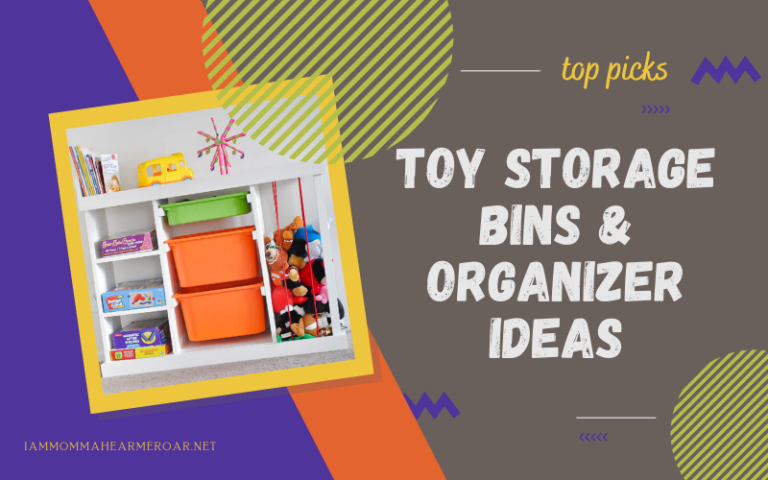 Best Toy Storage Bins & Organizer Ideas
