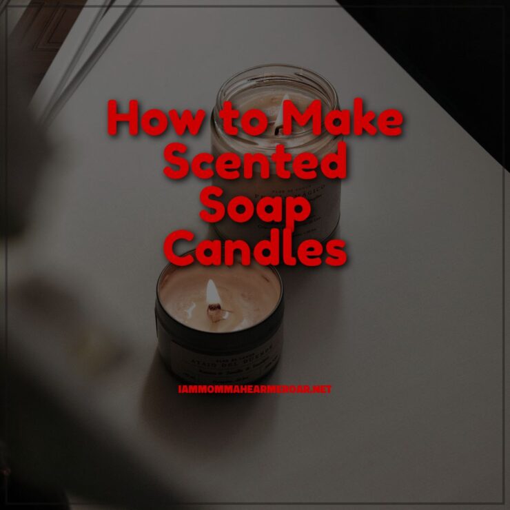How to Make Scented Soap Candles 2024 Guide