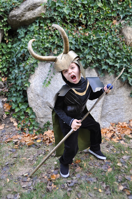 Loki Costume Kid