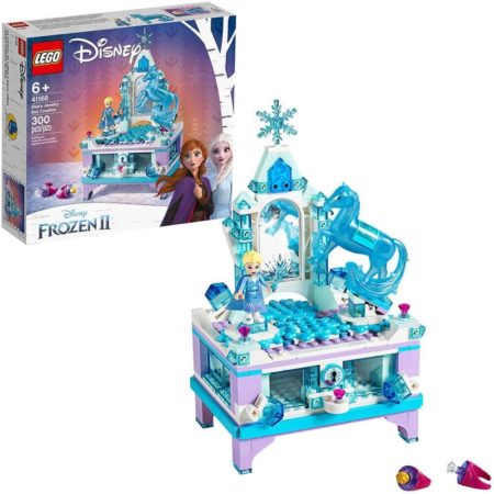 This is an image of LEGO Disney Frozen II Elsa’s Jewelry Box Creation 41168