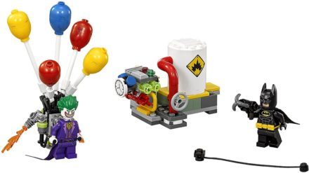 This is an image of LEGO BATMAN MOVIE The Joker Balloon Escape