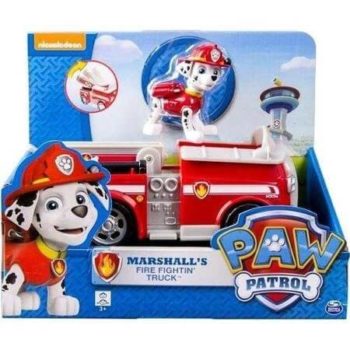 Image of Paw Patrol Nickelodeon Marshalls Fire Fightin Truck