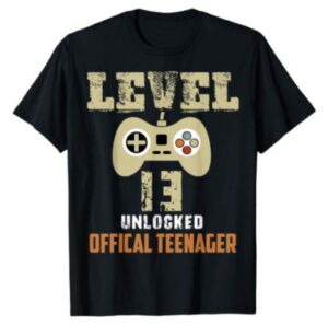 13th-Birthday-T-Shirt for boys