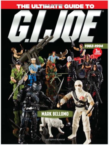 this is an image of 1982 - 1994 G.I Joe guide book.