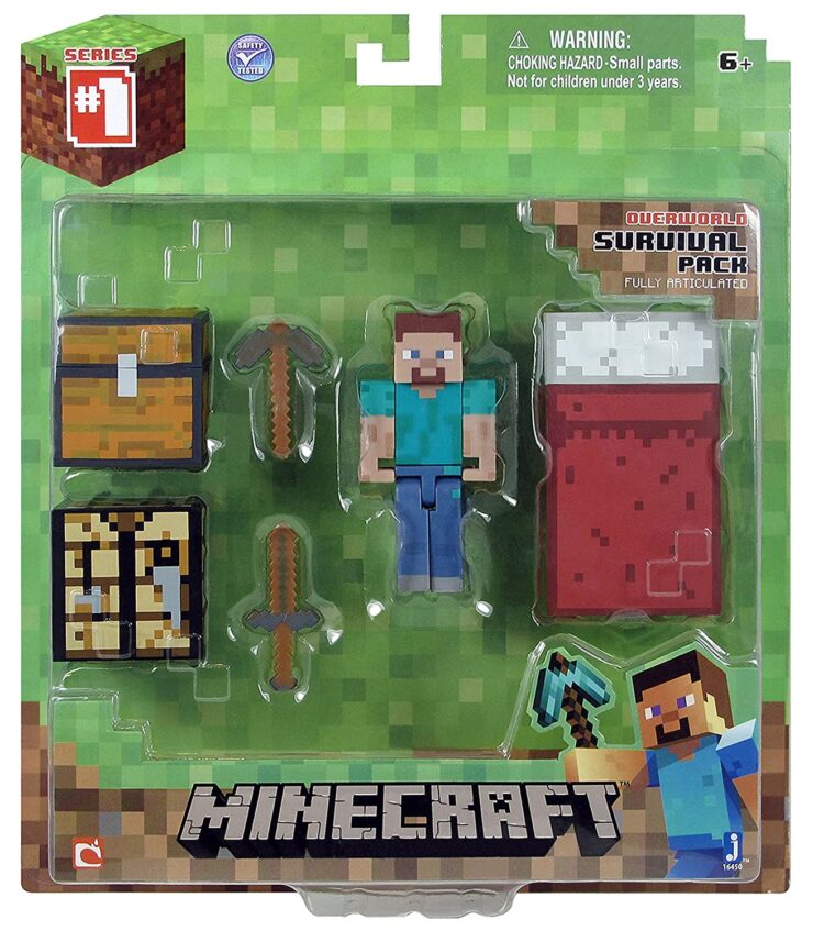 MInecraft survival pack toy set for boys