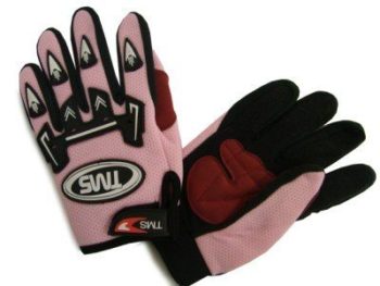 TMS Youth Kid Motocross Dirt Bike ATV Off-road Gloves Pink