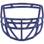 blue american football facemask only