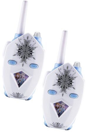 This is an image of girl's 2 way radio long range walkie talkie with frozen theme