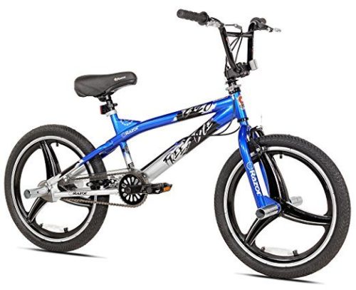 20 inch blue bike
