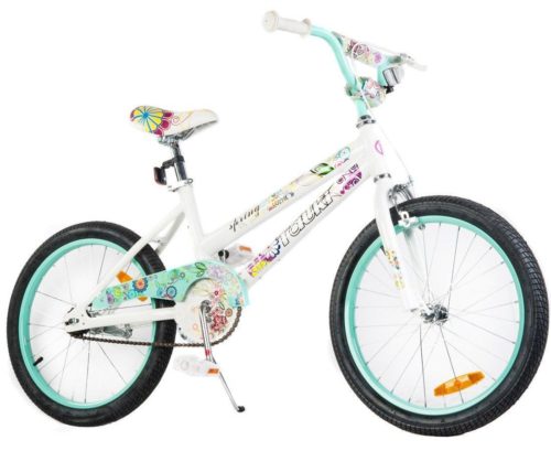 tauki floral girls 20 inch bike