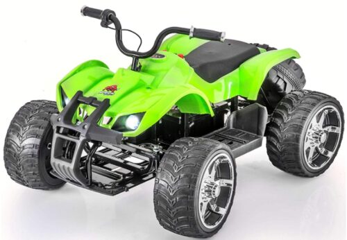 This is an image of green quad rocket sport 24V 