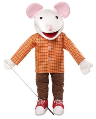 this is an image of a 25-inch Mouse Ventriloquist Puppet