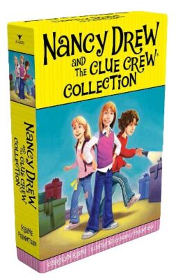 this is an image of a The Nancy Drew and the Clue Crew Collection sleepover books for kids. 