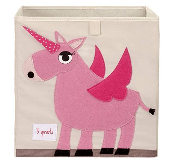 Small Unicorn Storage Box, Unicorn