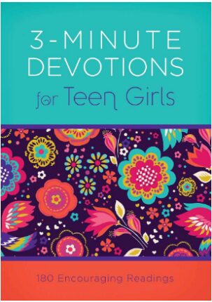 This is an image of teen's 3 minutes devotions for teen girls