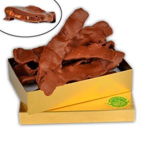 Marini's Candies Chocolate Covered Bacon 1/2 lb. Gift Box