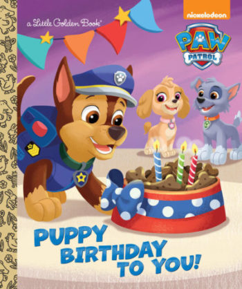 This is an image of Puppy Birthday Paw Patrol Book