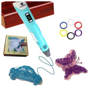 3D printing pen with lcd screen
