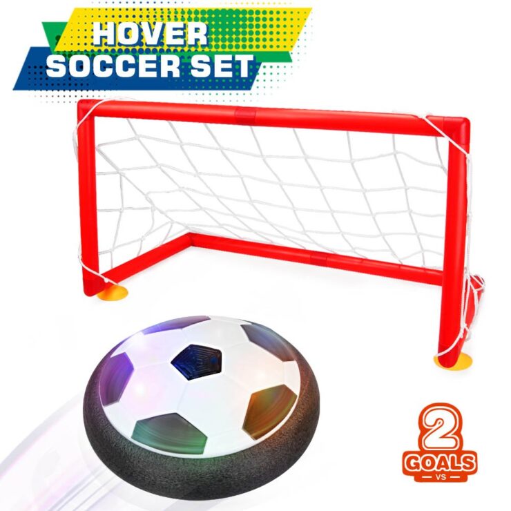 image of a Hover soccer set (net and ball)