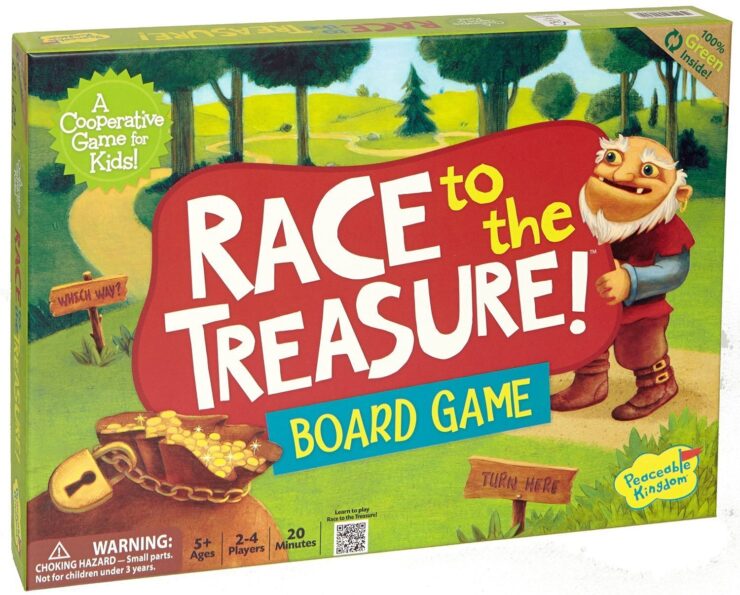image of the board game called Race to the Treasure