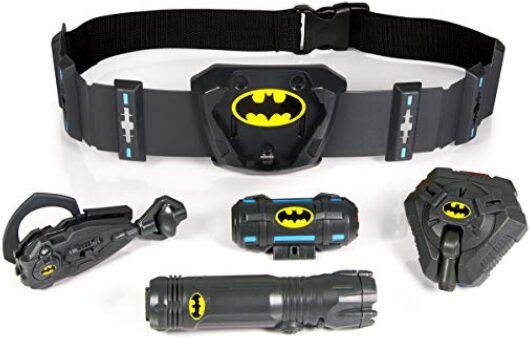 This is an image of batmans utility belt and gadgets