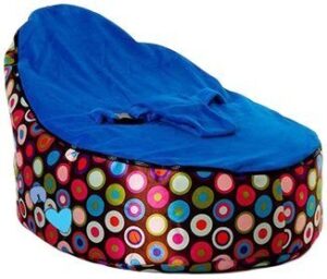 spotty baby bean bag chair